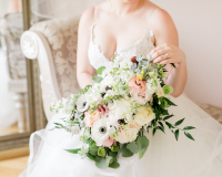 Bride Holding Bouquet