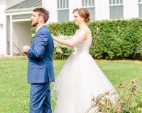 Bride and Groom First Look