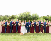 Large Wedding Party