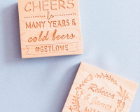 Personalized Wood Coasters