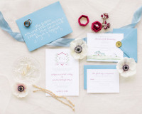Light Blue Invitation Suite