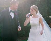 Bride Drinking the Bourbon