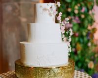 Cherry Blossom Wedding Cake