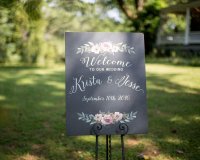 wedding signage