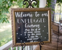 unplugged sign